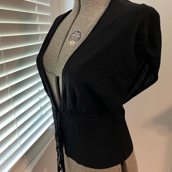 TWO Karen Millen Front Tie Boleros - Picture 11 of 16